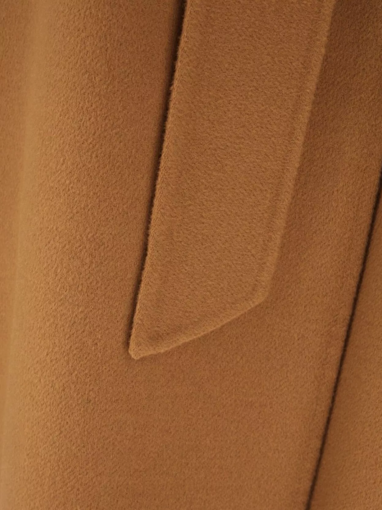S Max Mara Wool Blend Wrap Coat With Belted Waist