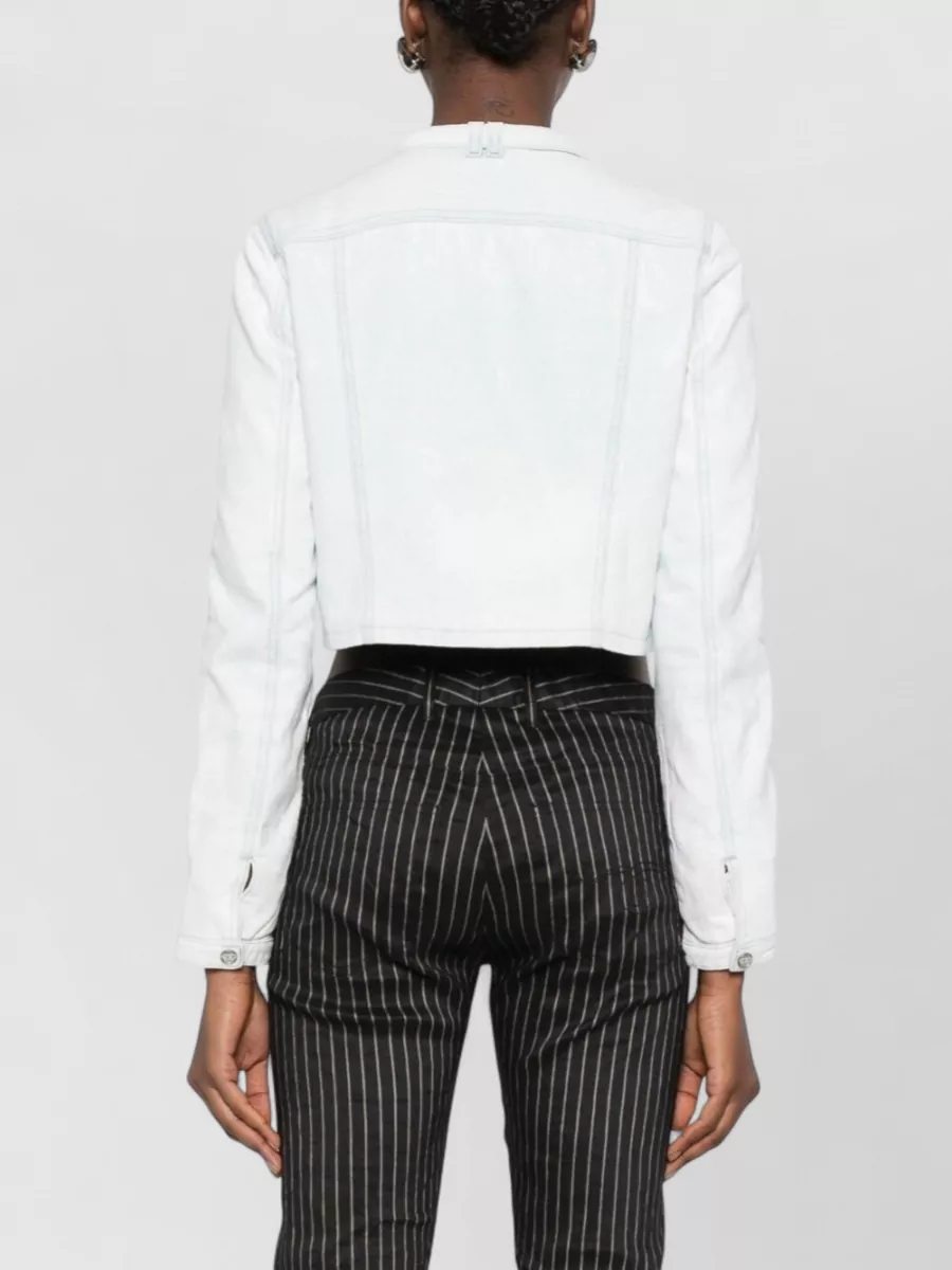 Diesel Denim Cropped Slim-Fit Jacket
