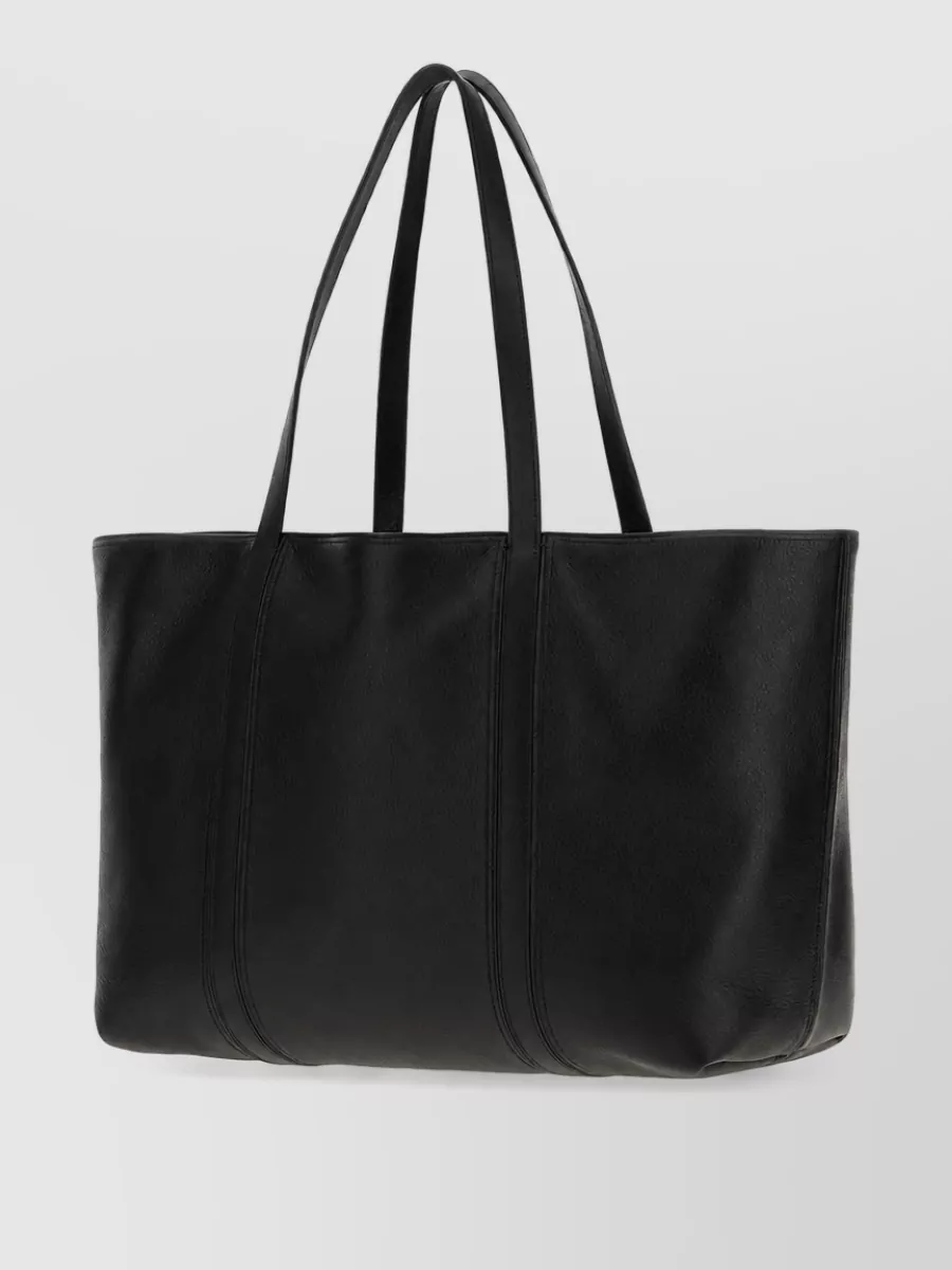 Jil Sander leather tote bag