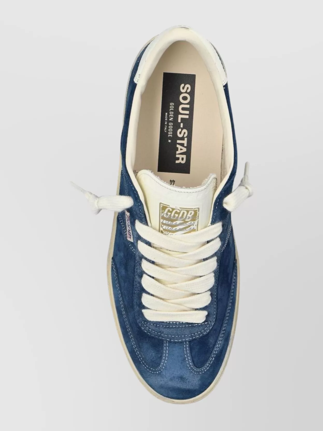 Golden Goose Leather Sneakers Featuring Contrasting Heel-Tab