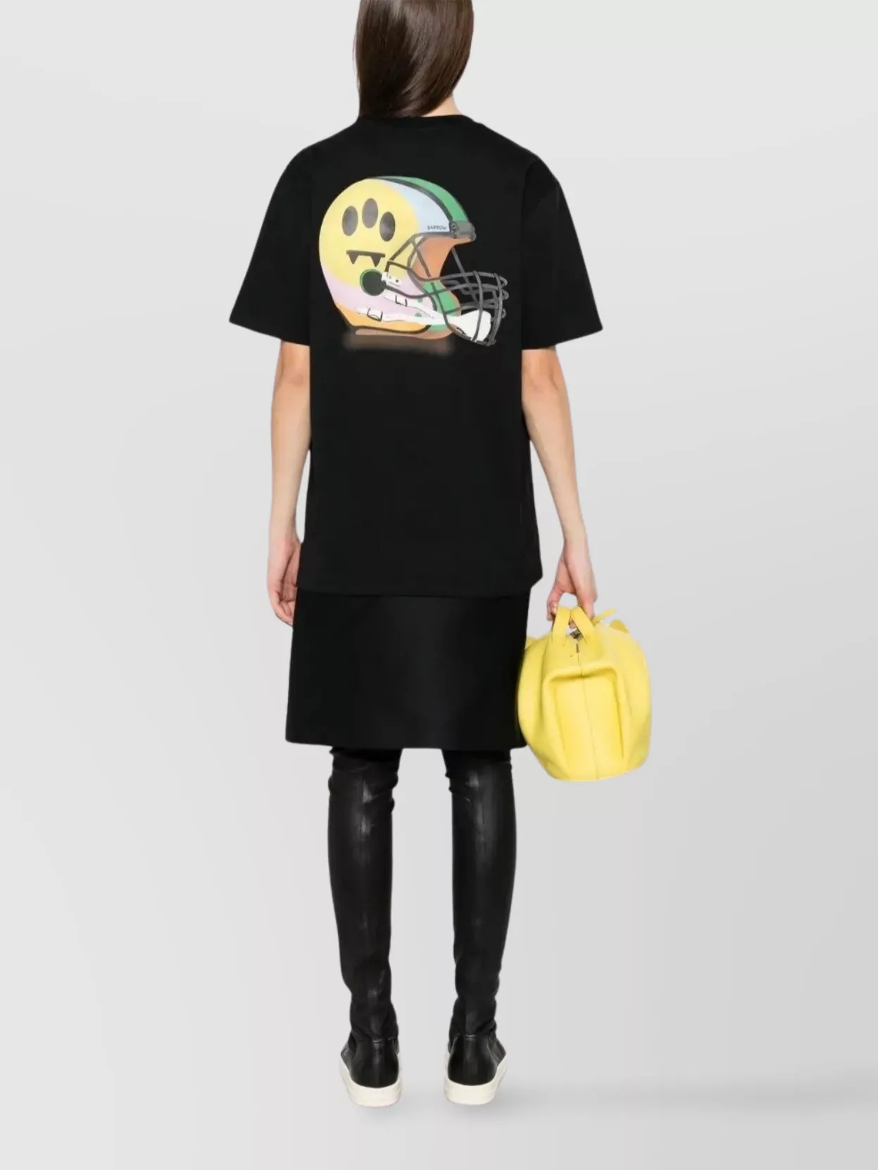 Barrow Crew Neck Graphic Print T-Shirt