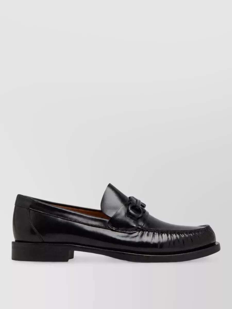Ferragamo Leather Loafers