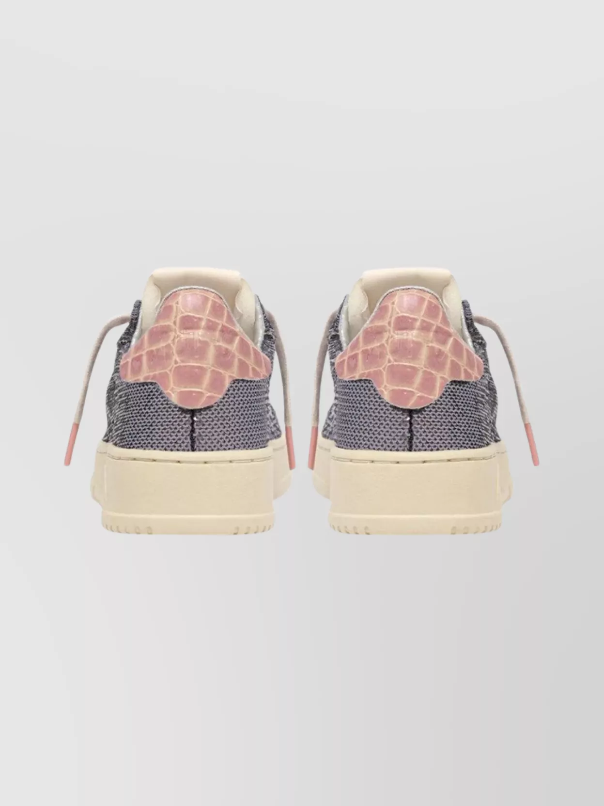 Autry "dallas Low Sparkling" Sneaker In Gray