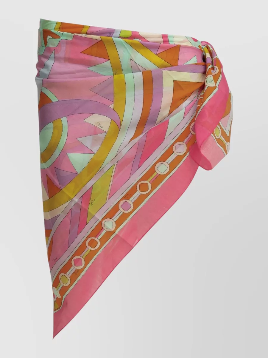 Pucci Printed Cotton Sarong