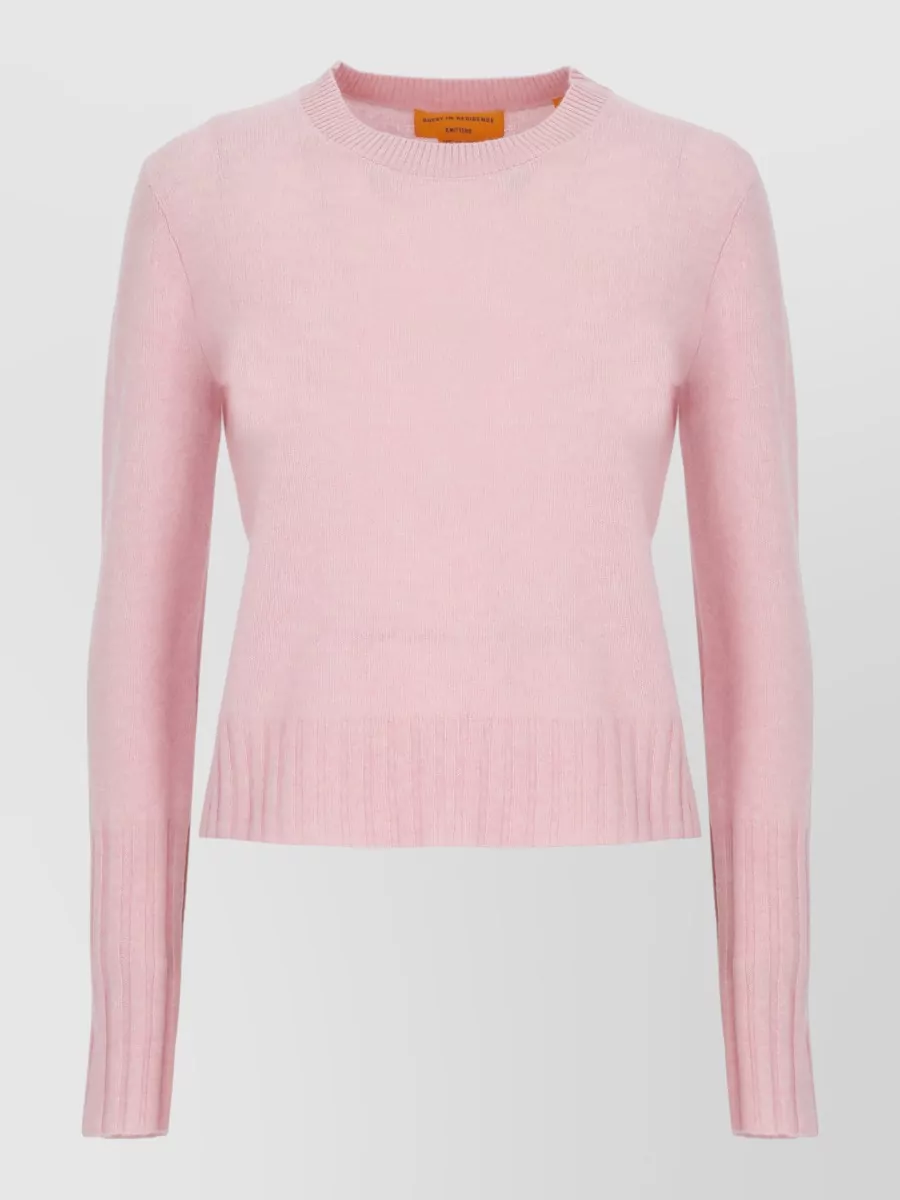 Guest In Residence Cashmere Ribbed Crewneck Sweater