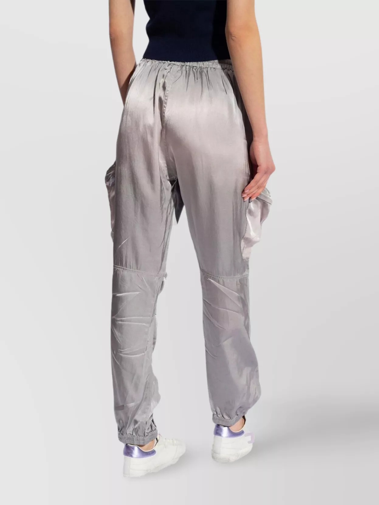 Diesel Cargo Pocket Trousers Elastic Cuffs