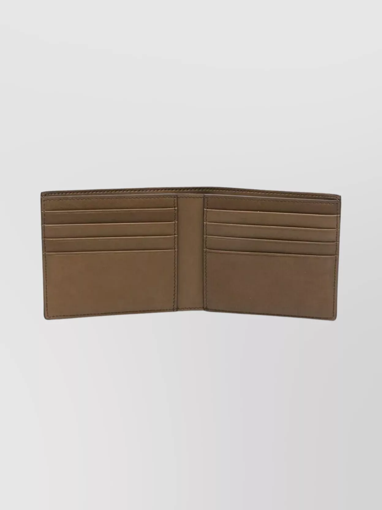Tom Ford Elongated Bifold Wallet In Natural Nubuck