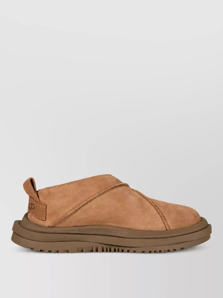 Ugg Leather Classic Micro Distort Slippers