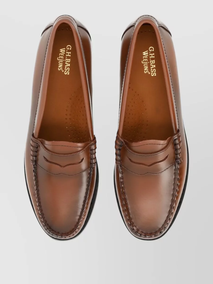 G.h. Bass Leather Weejun Penny Loafers