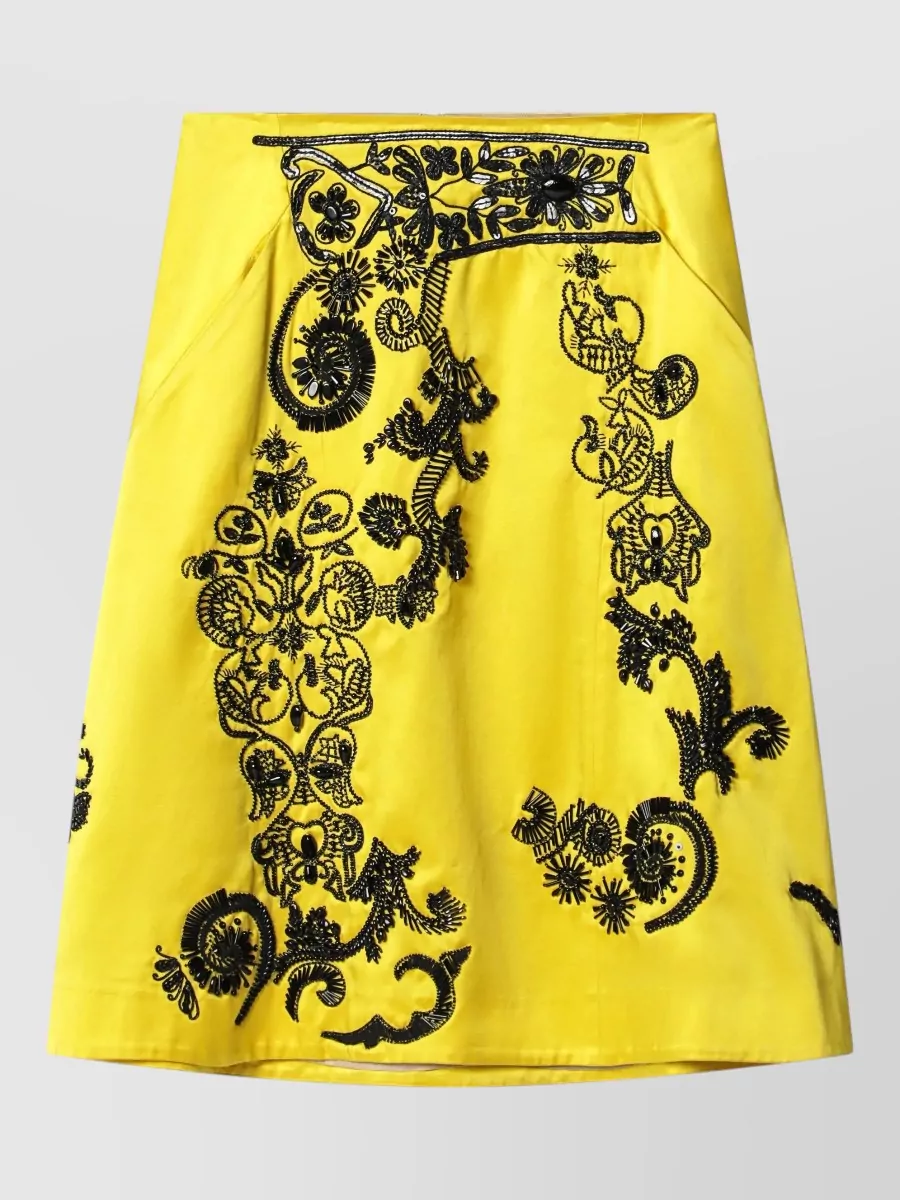 Dries Van Noten A-Line Skirt