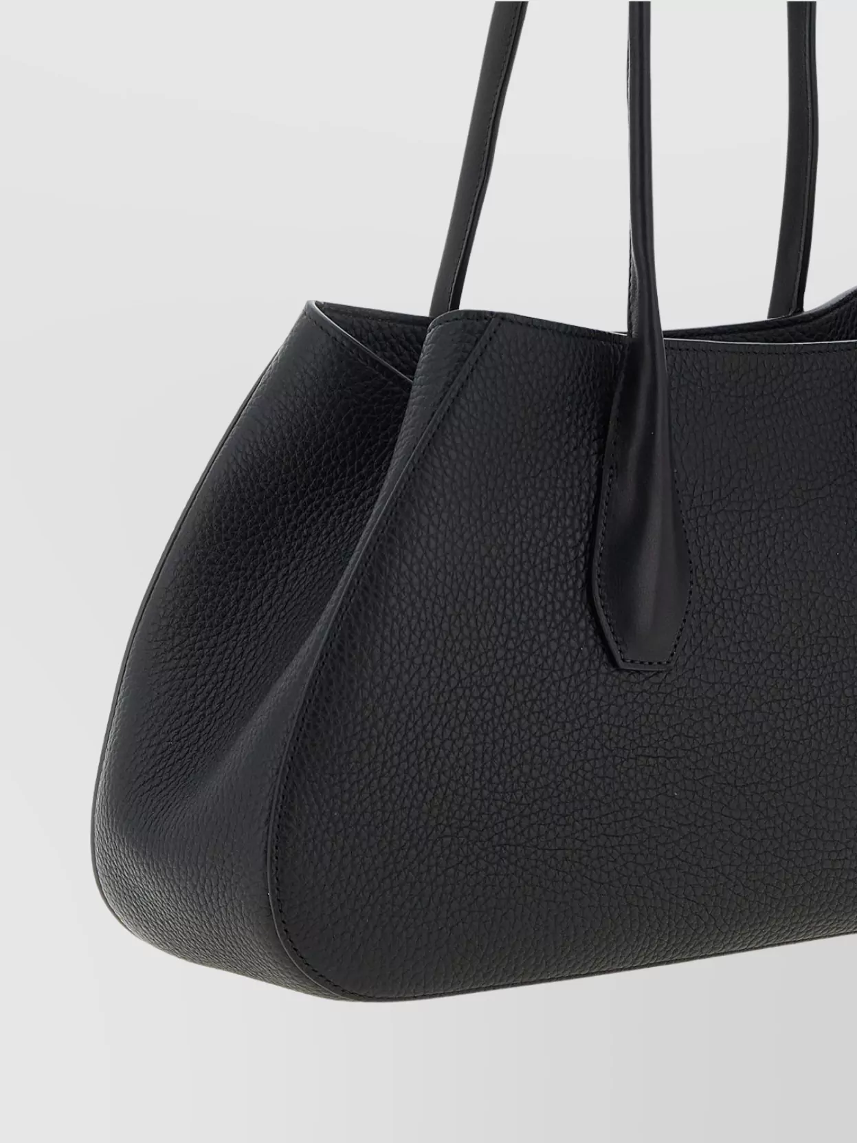 The Row Structured Shoulder Bag Long Handles