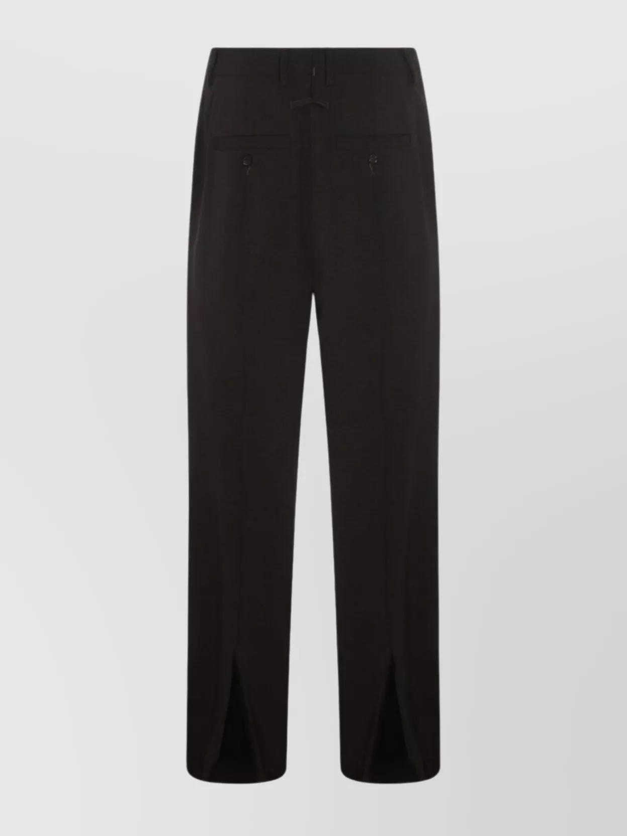 Jean Paul Gaultier Everyday Trousers With Belt Loops And Pockets In Black
