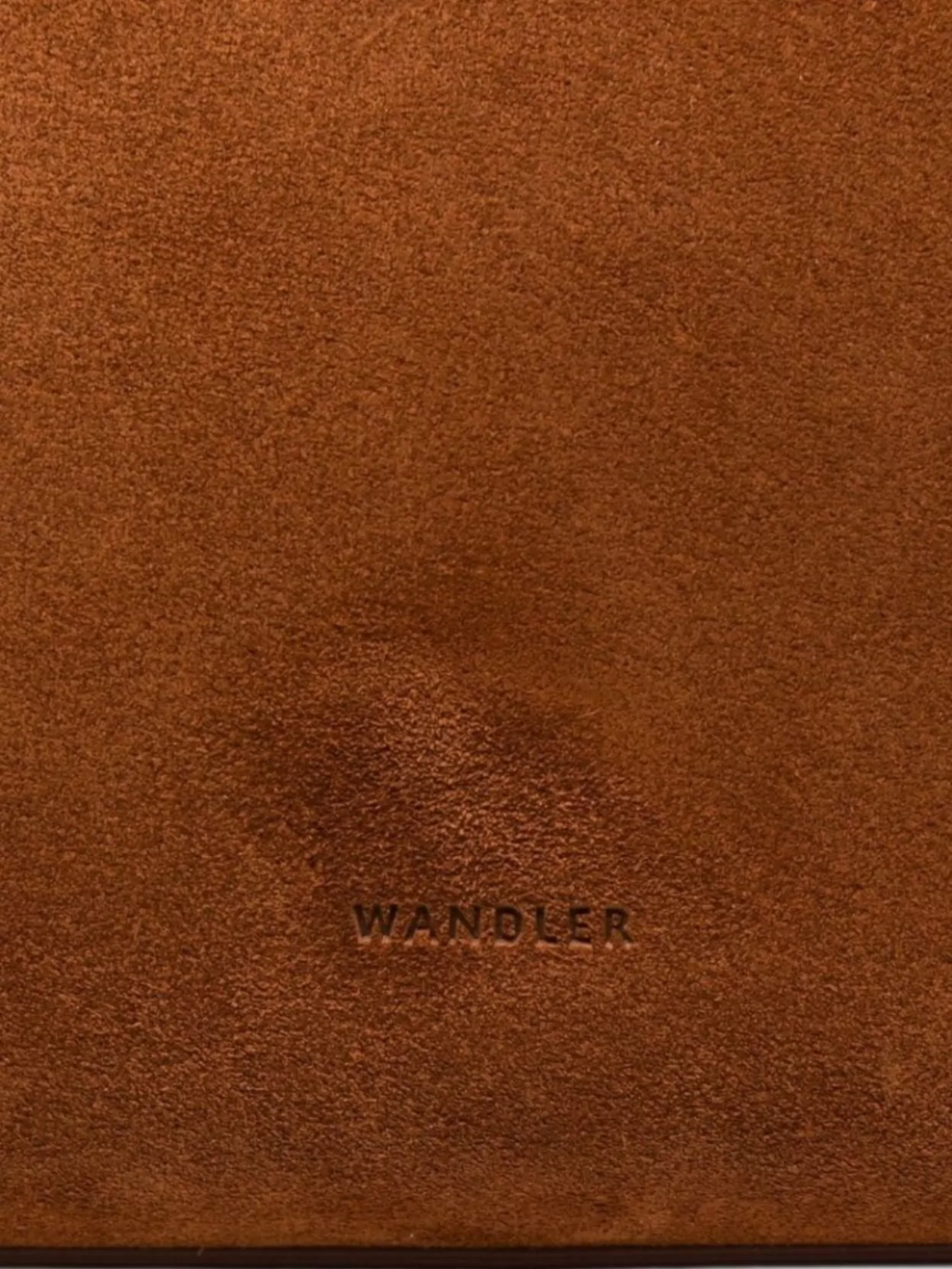 Wandler Ida Suede Shoulder Bag Top Handles