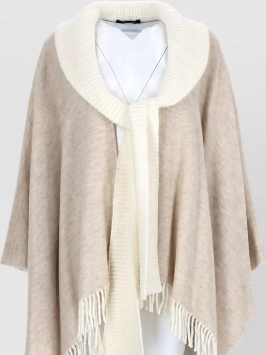 Fabiana Filippi wool blend cape