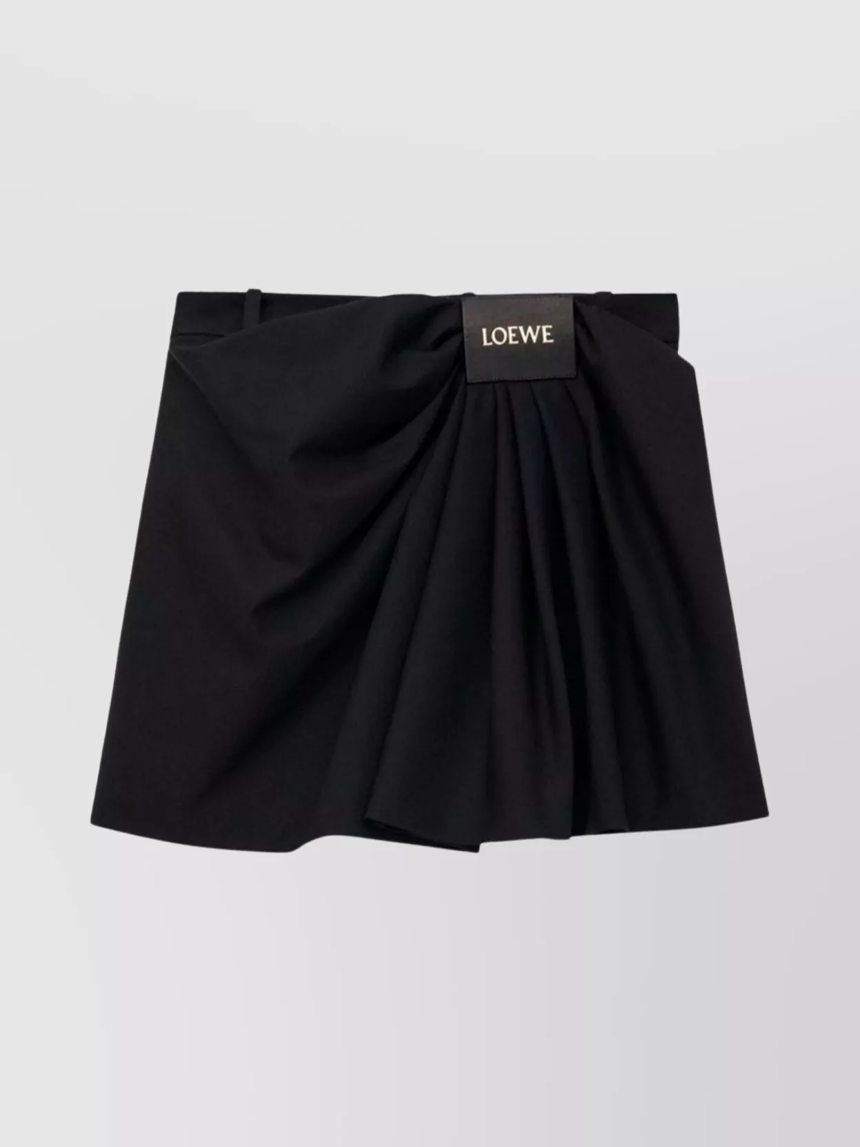 Loewe Cotton And Silk Mini Skirt