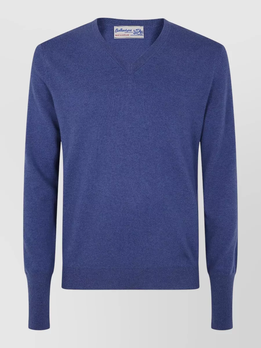 Ballantyne cashmere v-neck jumper
