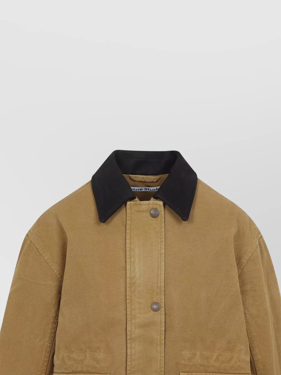 Acne Studios Cotton Single-Breasted Jacket