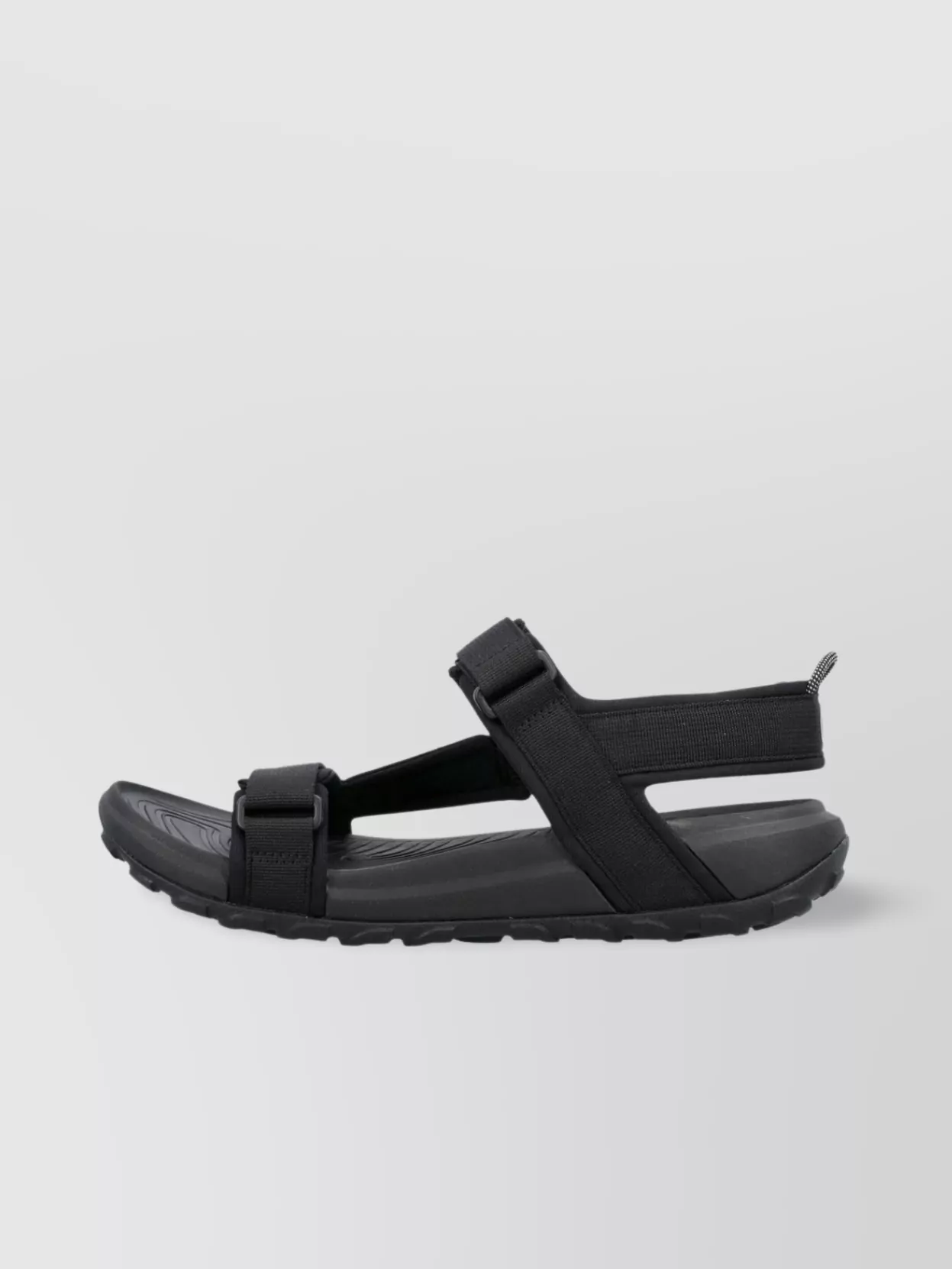 The North Face Explore Adjustable Strap Sandal In Black