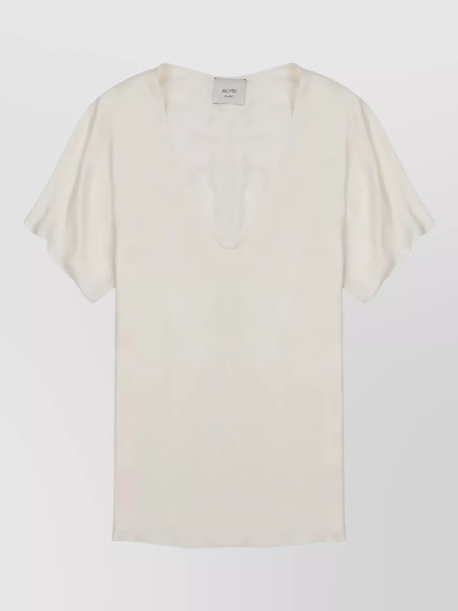 Alysi silk blouse