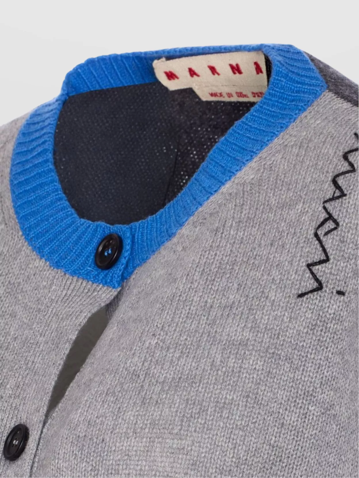 Marni Knitwear Cardigan Embroidered Detail