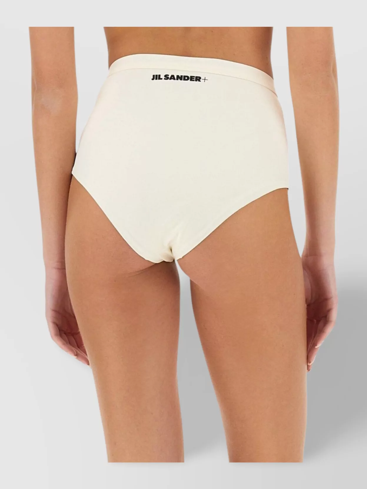 Jil Sander Logo High-Waisted Bikini Briefs