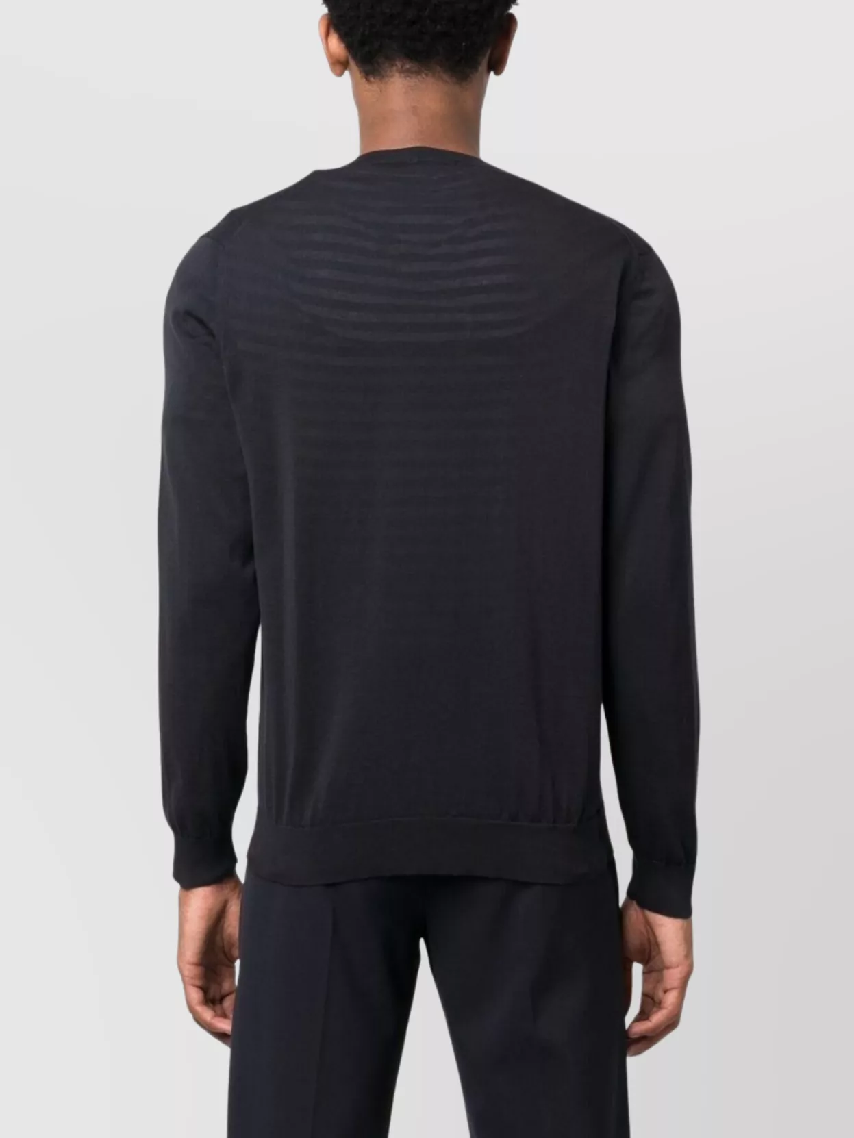 Drumohr V-Neck Long Sleeves Cuffs And Hem
