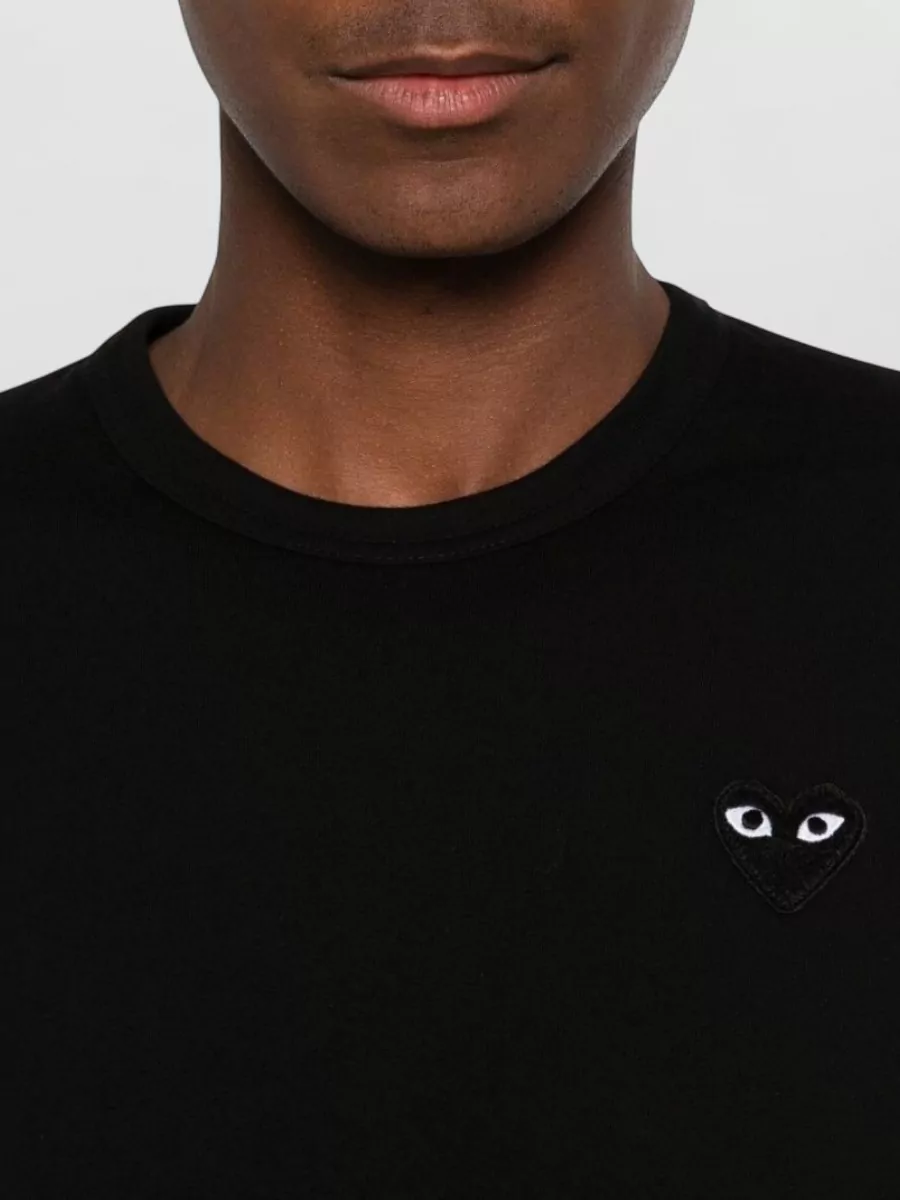 Comme Des Garçons Cotton Crew-Neck Long-Sleeve T-Shirt