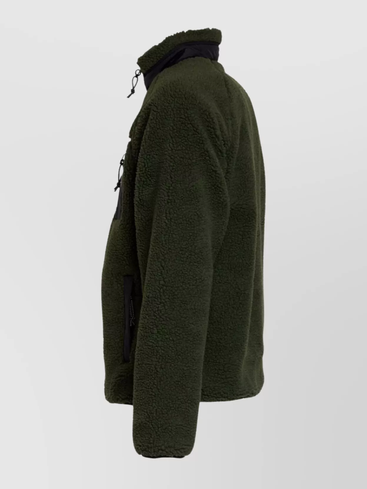 Carhartt Wip Stylish Short Fleece Jacket Pockets