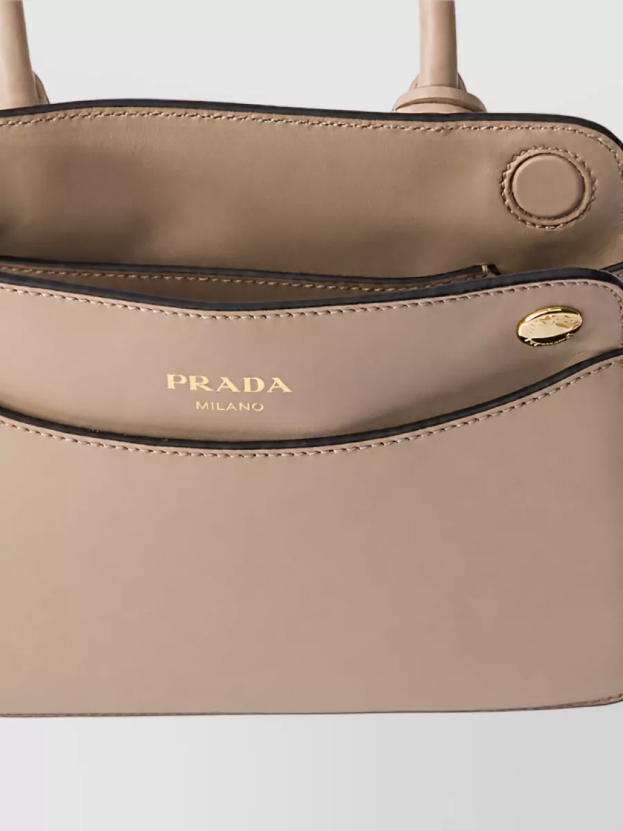Prada Mini Calf Leather Shoulder Bag