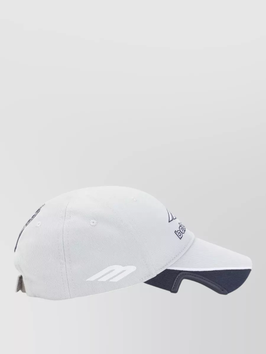 Balenciaga Cotton Embroidered Baseball Cap