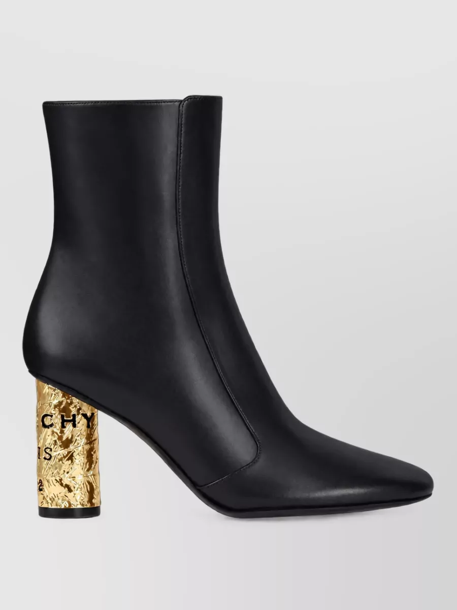 Givenchy Leather Tape Ankle Boots