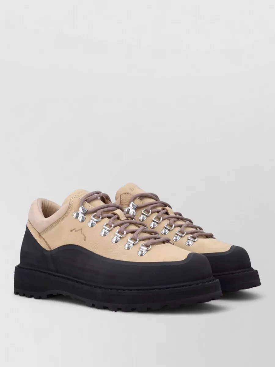 Diemme leather low-top sneakers