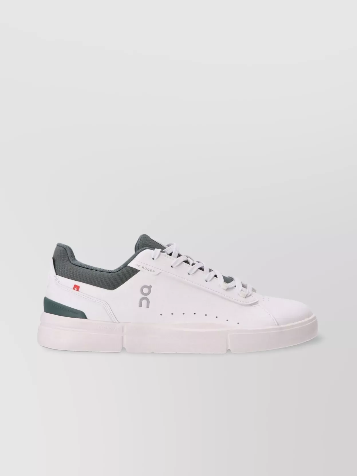 On Advantage Roger Low-top Sneakers With Perforated Accents