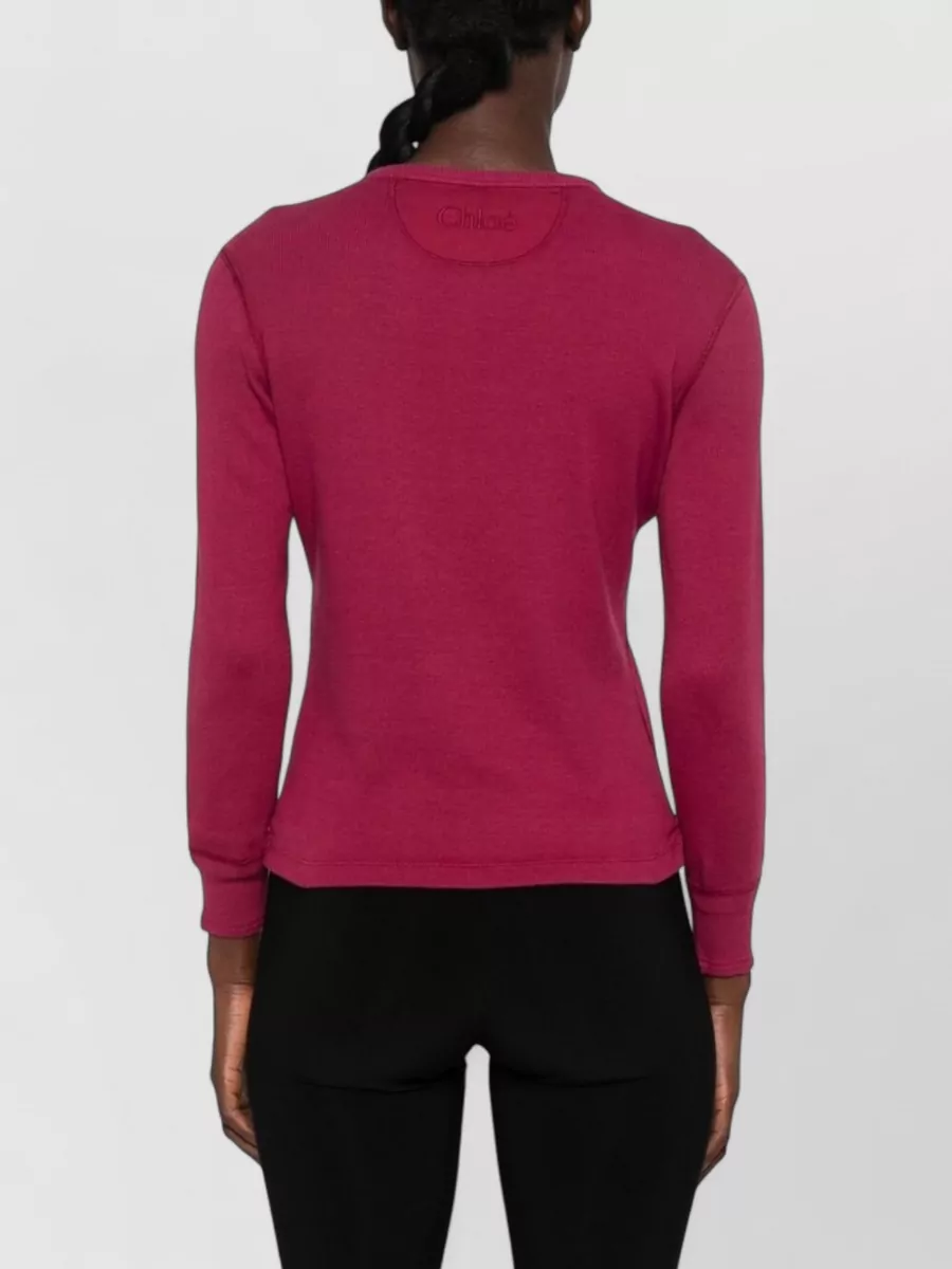 Chloé Short-Sleeve Top