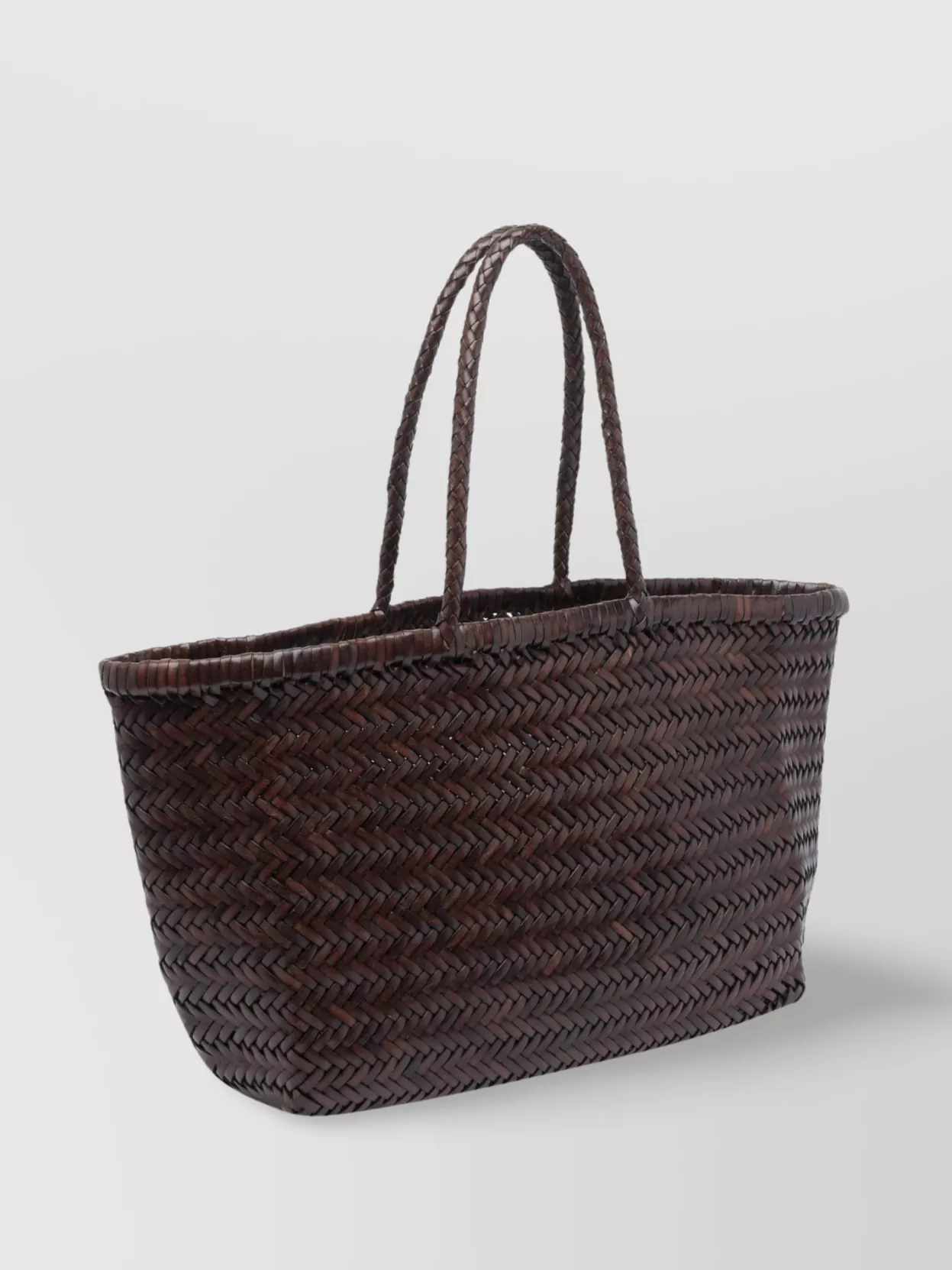 Dragon Diffusion Large Rectangular Woven Dual Handles