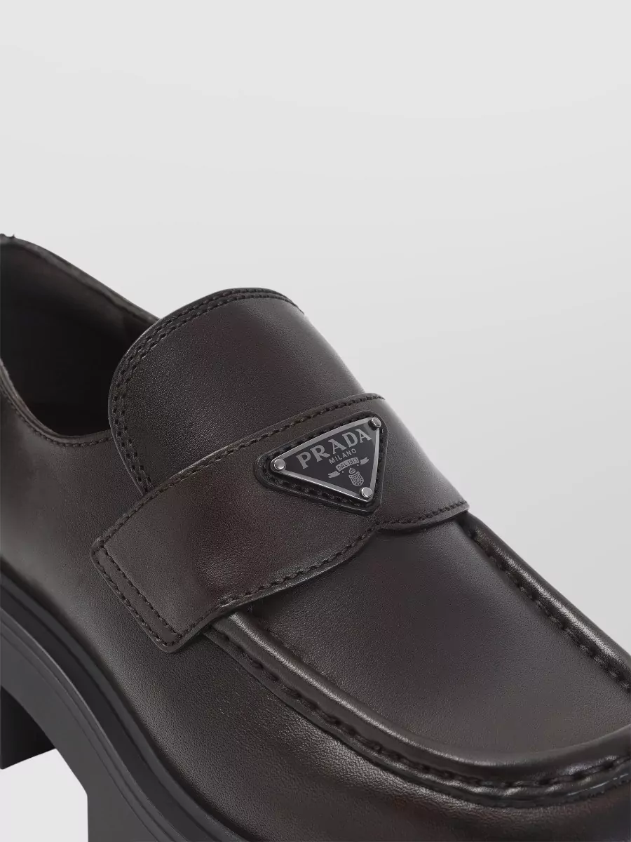 Prada Leather Loafers