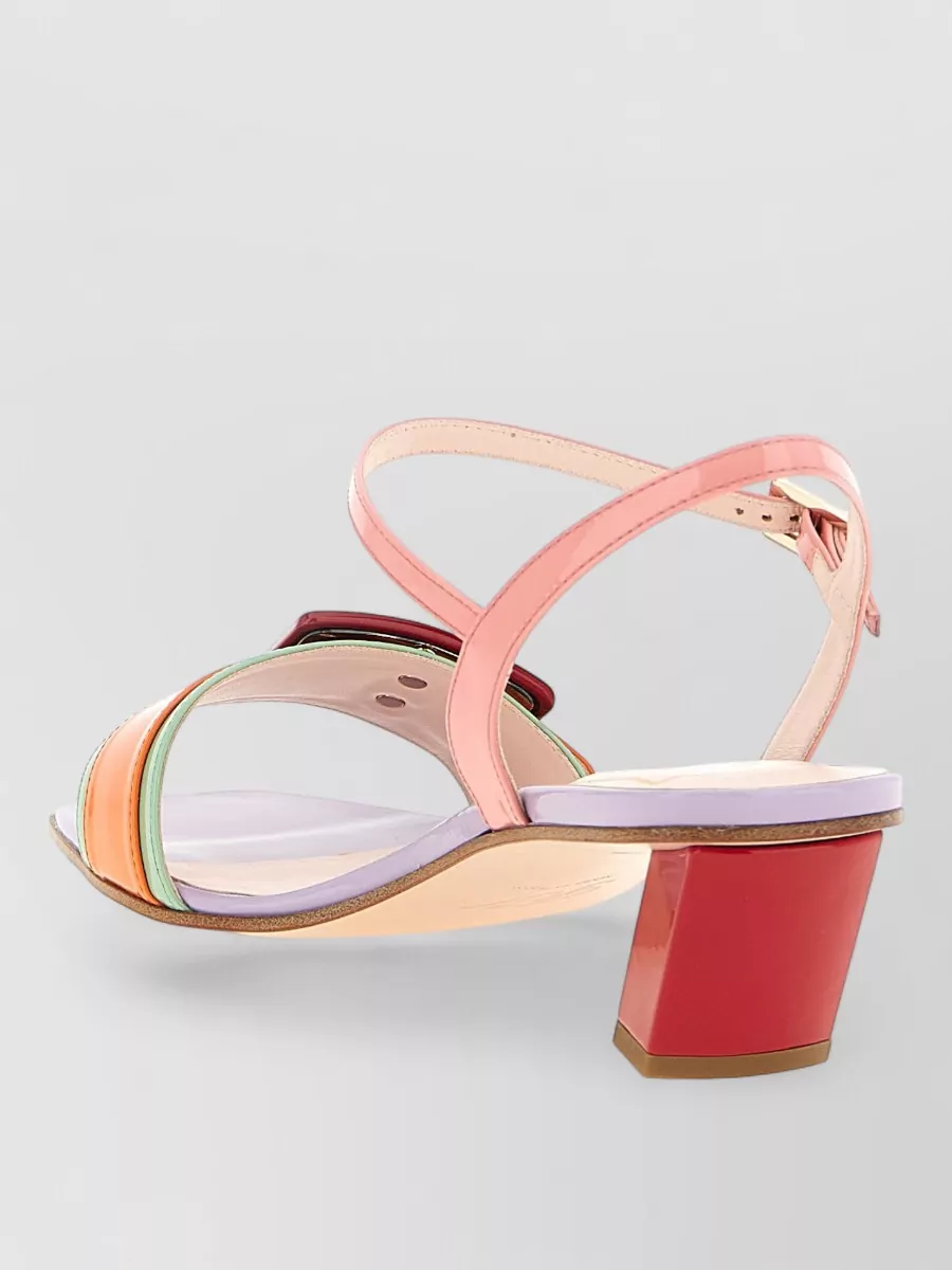Roger Vivier Leather Belle Vivier Sandals