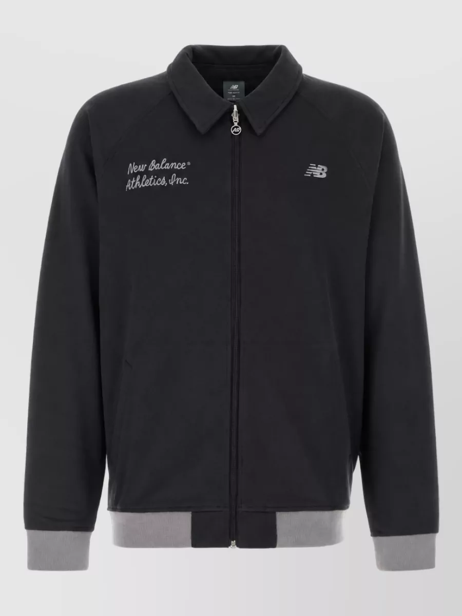 New Balance stretch piqué sweatshirt