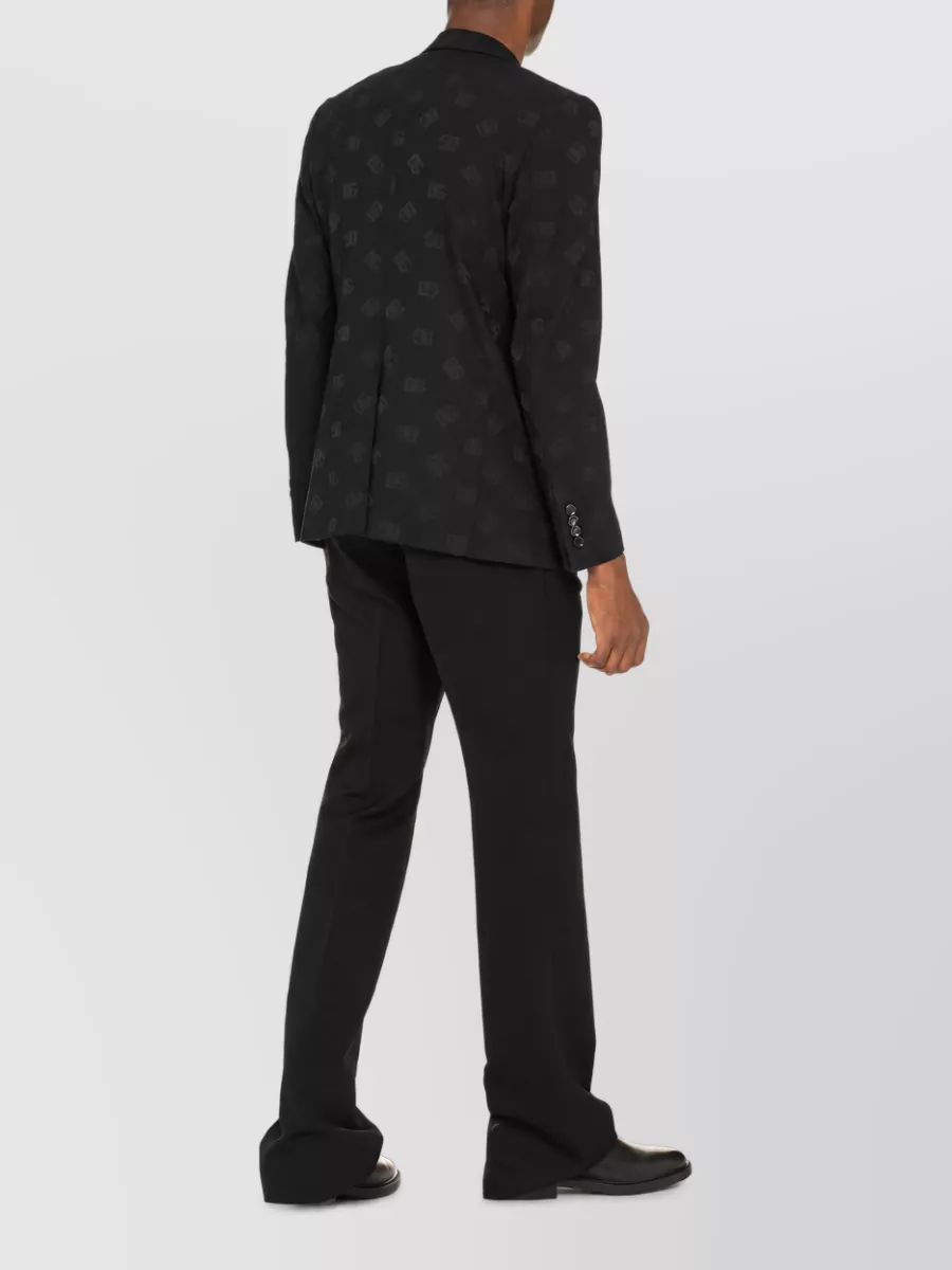 Dolce&Gabbana Virgin Wool Blend Single-Breasted Jacket