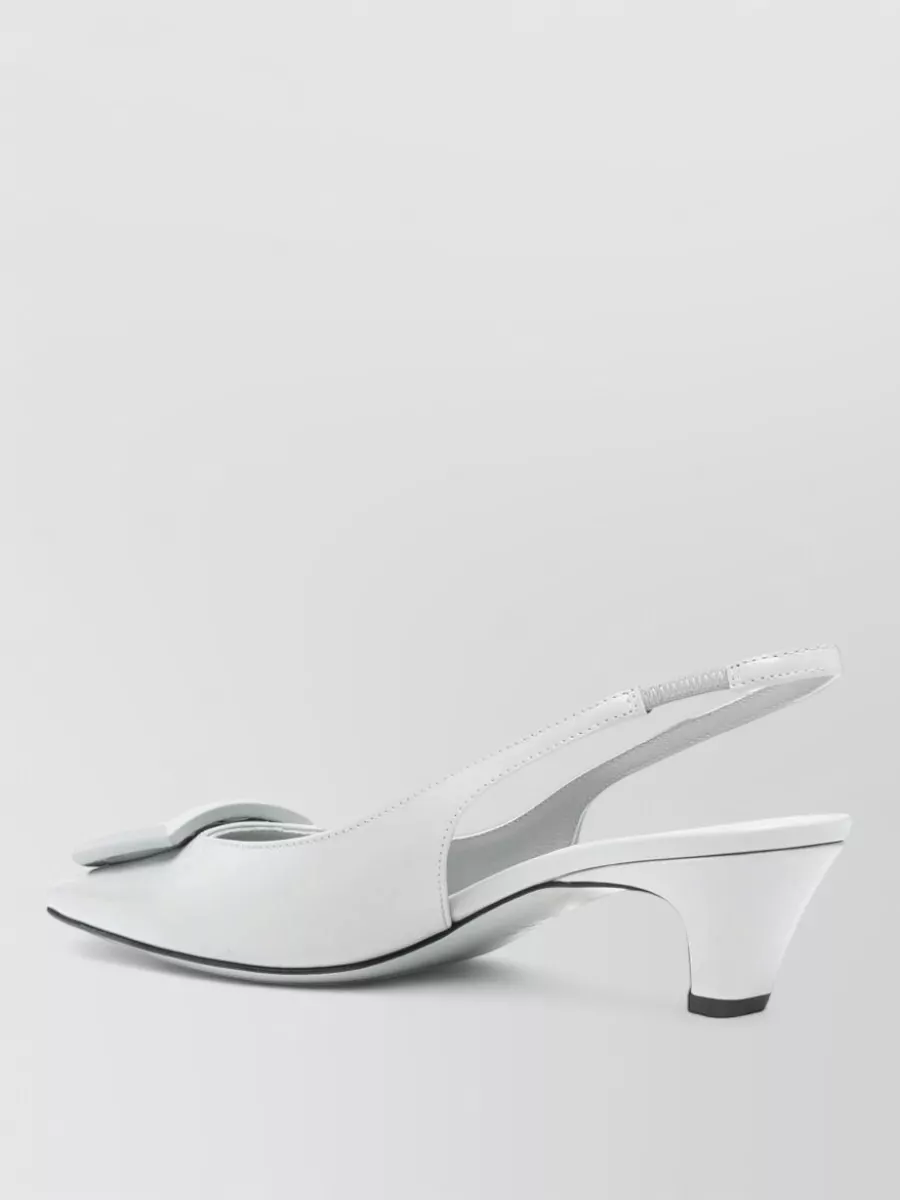 Roberto Festa Leather Slingback Sandals