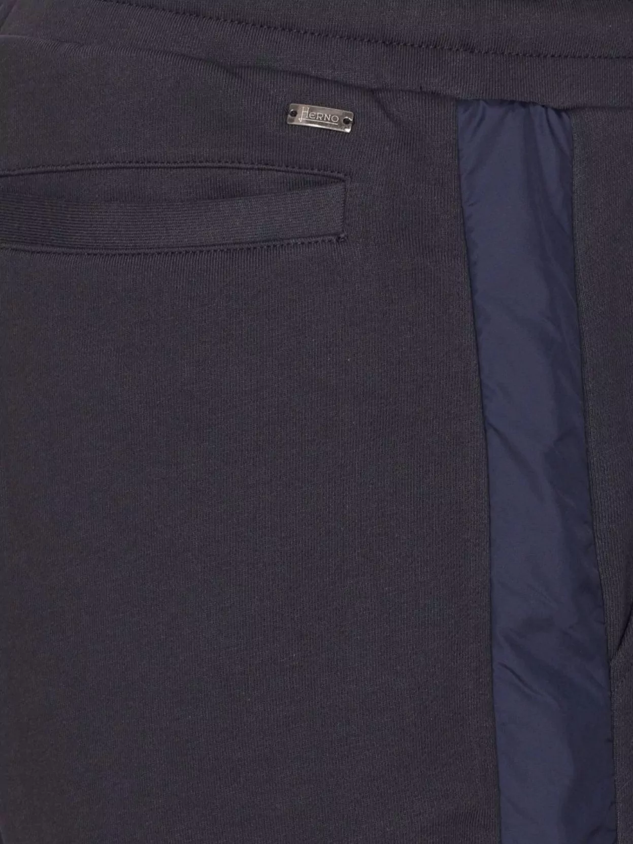 Herno Cargo Pocket Drawstring Elasticized In Blue