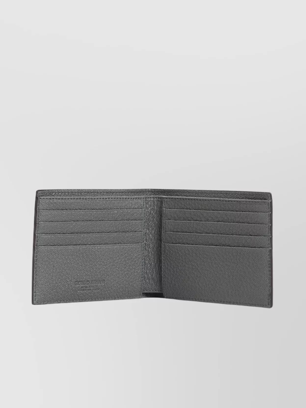 Giorgio Armani Bi-Fold Wallet Textured Finish