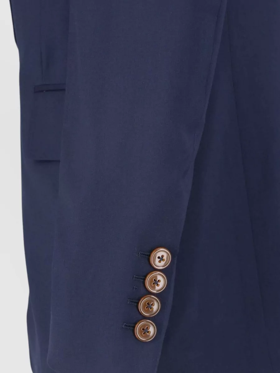 Vivienne Westwood Virgin Wool Slim Fit Single Breasted Blazer