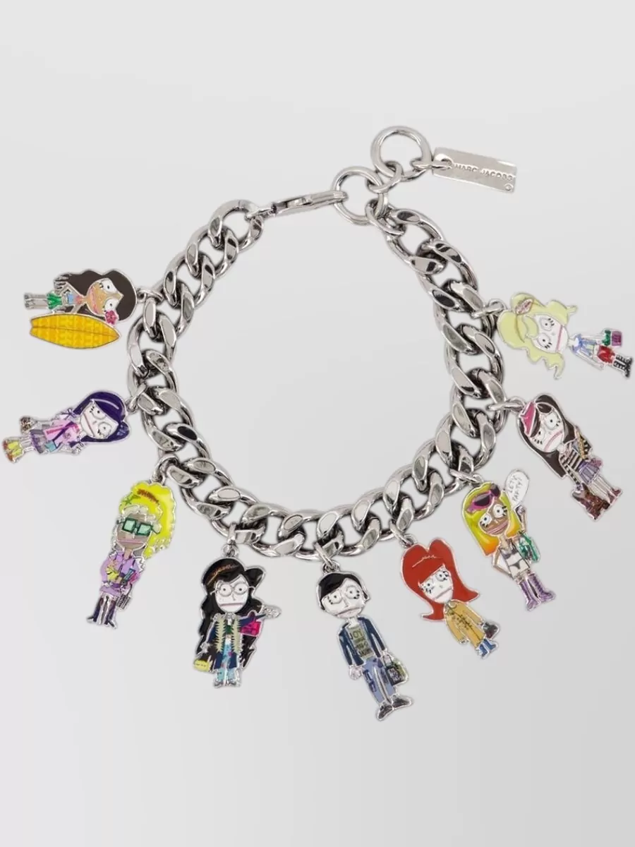 Marc Jacobs metal charm bracelet