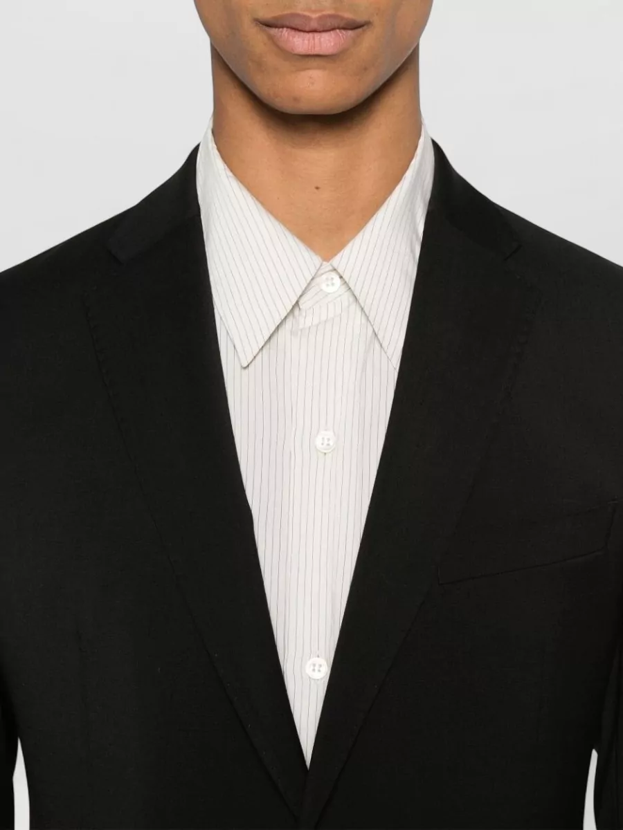 Emporio Armani Virgin Wool Single-Breasted Suit
