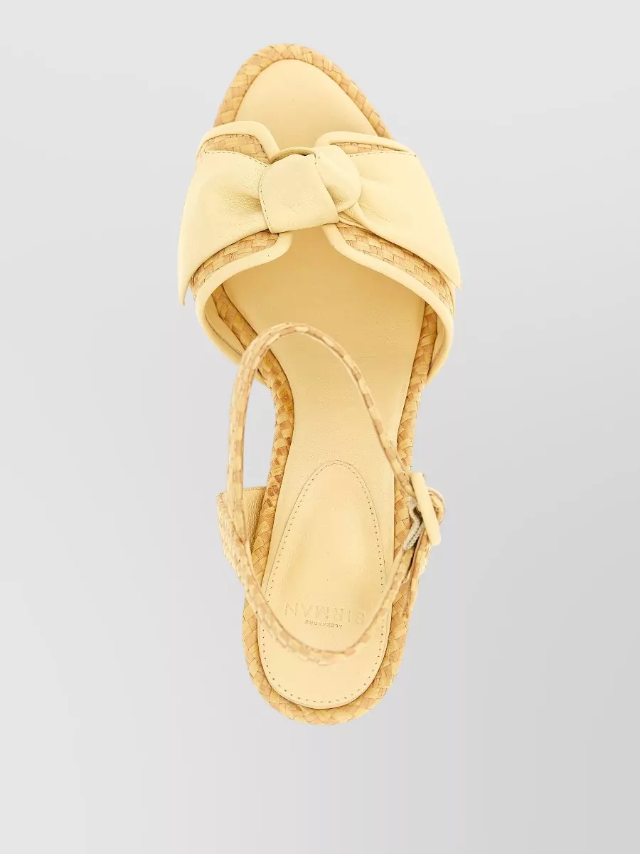 Alexandre Birman Leather Maxi Clarita Sandals