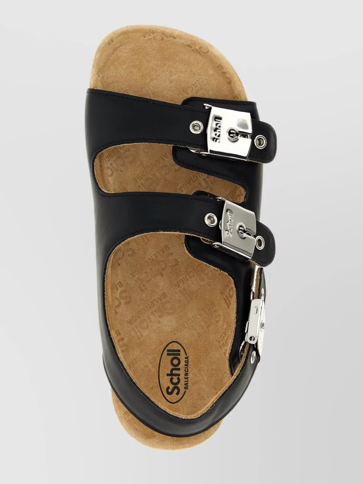 Balenciaga Scholl Cork Sole Open Toe Sandal