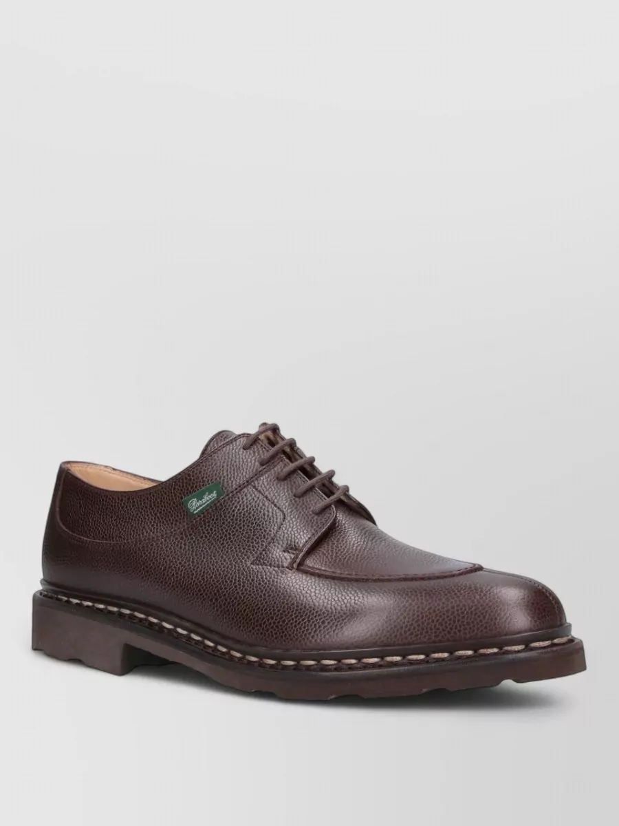 Paraboot leather derby shoes