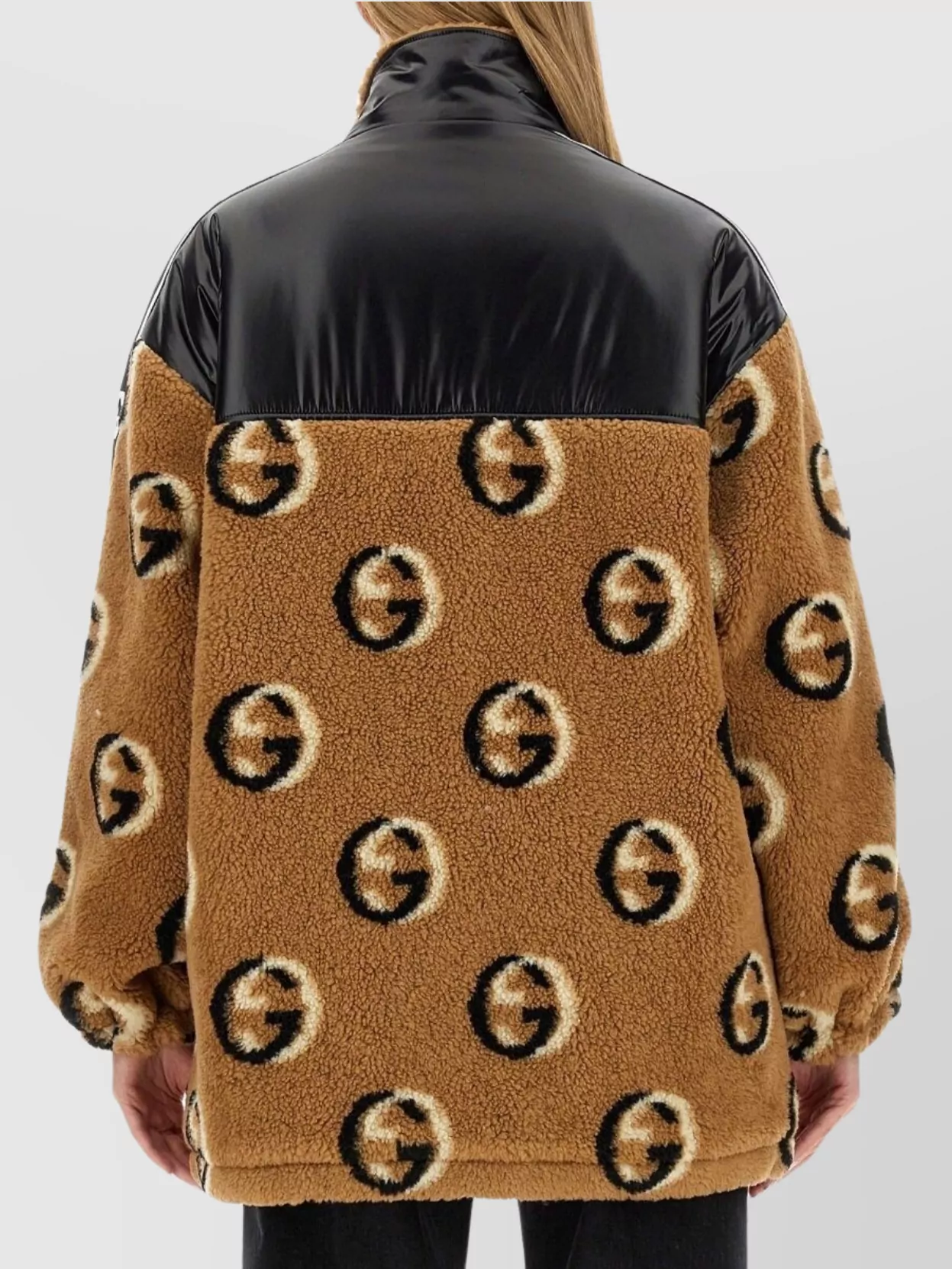 Gucci Oversized Jacket Featuring Contrast Panels