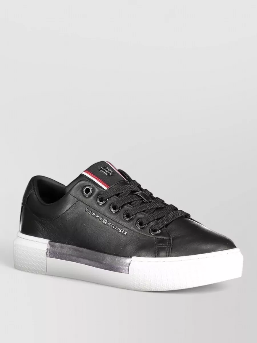 Tommy Hilfiger leather low-top sneakers